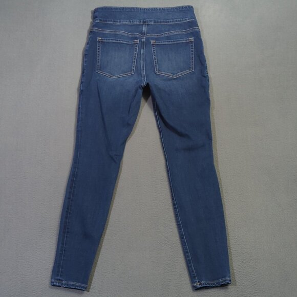 Duluth Trading Co. Jeans Women's 6 Regular Blue Jean-Netics Pull-On Skinny Denim - Picture 2 of 12